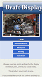 Mobile Screenshot of draftdisplay.com